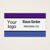 エレガントミニマルなバッジ (正面)