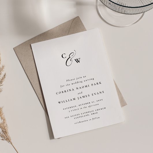 エレガントミニマルイニシャル