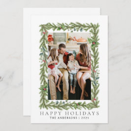 エレガントミニマルクリスマス | 家族モダン1の写真 シーズンカード