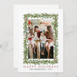 エレガントミニマルクリスマス | 家族モダン1の写真 シーズンカード