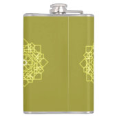 エレガントミニマルシンプル金ゴールド フラスク (裏面)