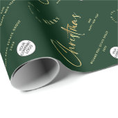 エレガントミニマル企業のロゴ ラッピングペーパー (ロールコーナー)