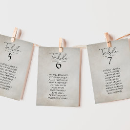 エレガントミニマル動揺してつる席表 ノートカード