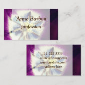 エレガントミニマル名刺 名刺 (正面/裏面)