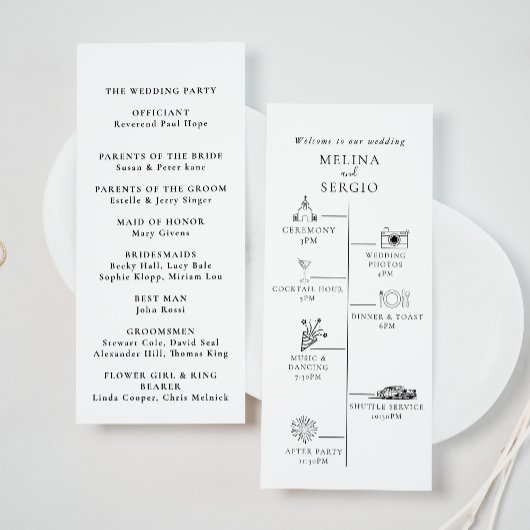 エレガントミニマル書タイムラ結婚イン プログラム