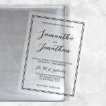 エレガントミニマル書結婚文字 アクリル招待状<br><div class="desc">透明なア結婚クリル結婚式招待状、エレガンスとミニマリズムの完璧なブレンドで、あなたの気持ちを高めモダンなさい。洗練された澄んデザインで作ら素晴らしれたフォントと組み合わお洒落れた書コンテンポラリー跡。アクリル素材は豪華なユニークtouchを加え、ゲストに忘れられない第一印象を与える。この招待モダンは時代を超越したシンプルさを醸し出し、スタイルと共に詳細を輝かせるこ結婚とができる。文字から様々なサイズのオプションまで、独自のカスタムようにパーソナライズする。アクリル結婚式招待状は洗練された美的なトレンドでユニーク、ミニマリストでありながら雰囲気を求めるカップルに最適なエレガントものだ。この美しい招待から始めて、あなたの結婚式の日を忘れ高品質ない。クラシックからシックまで、あらゆるテーマにフォーマル最適コンテンポラリー。</div>