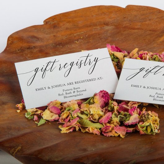 エレガントミニマル書道景品原簿 エンクロージャーカード