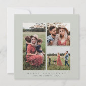 エレガントミニマル正方形 シーズンカード (正面)