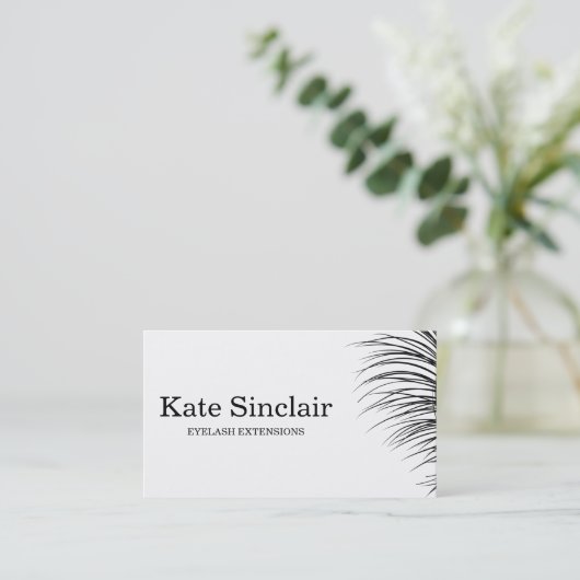 エレガントミニマル睫毛延長部 名刺 (スタンド正面)