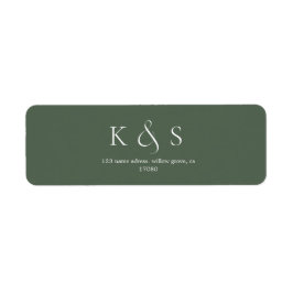 エレガントミニマル結婚リスト ラベル