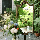 エレガントミニマル結婚 ウィンドウサイン