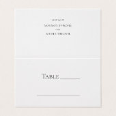 エレガントミニマル結婚Scriptの座席表 (外部フラット)