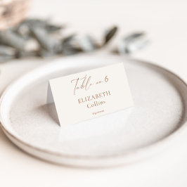 エレガントミニマル野結婚座席表 テーブルナンバー