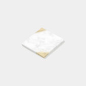 エレガントミニマル金ゴールドグリッター ポストイット (アングル)