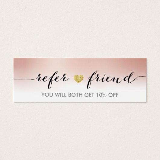 エレガントミニマル金ゴールドハートバラ金ゴールド (正面)