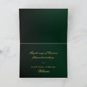 エレガントミニマル金ゴールド カード (内部)