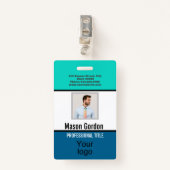 エレガントミニマル バッジ (正面クリップ)