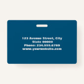 エレガントミニマル バッジ (裏面)