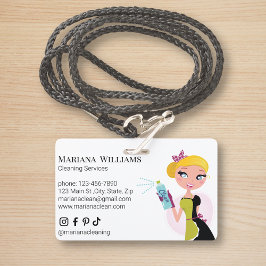 エレガントミニマルSNS清掃サービス バッジ