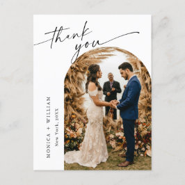 エレガントミニマ結婚リストの写真 ポストカード