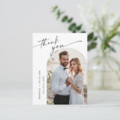 エレガントミニマ結婚リストの写真 ポストカード (スタンド正面)