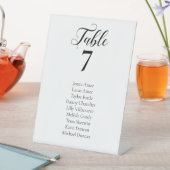 エレガントミニマ結婚リスト座席表 台座サイン (インサイチュ)