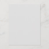 エレガントミニマ結婚リスト詳細 エンクロージャーカード (裏面)