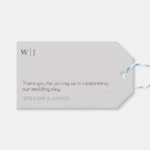 エレガントミニマ結婚リスト ギフトタグ (正面(横))