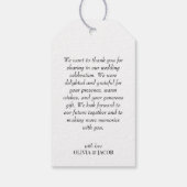 エレガントミニマ結婚リスト ギフトタグ (裏面)