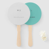 エレガントミニマ結婚リスト ハンドファン (正面&裏面)