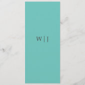 エレガントミニマ結婚リスト メニュー (裏面)