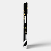 エレガントミュージックノートラグジュアリーピアノ鍵 Case-Mate iPhoneケース (裏面 / 右)