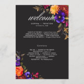 エレガントムーディ鮮やかー収穫フローラ結婚 プログラム (正面)