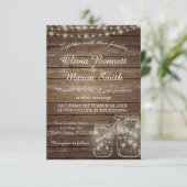 エレガントメイソン·ジャ素朴ー·ライトズ·カード 招待状 (スタンド正面)