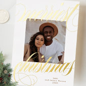 エレガントメリーの書道写真金ゴールド 箔シーズンカード