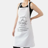 エレガントメリークリスマスbbqシェフギフト エプロン (インサイチュ)