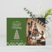 エレガントメリーリトルクリスマスツリーグリーンプライド シーズンカード (スタンド正面)