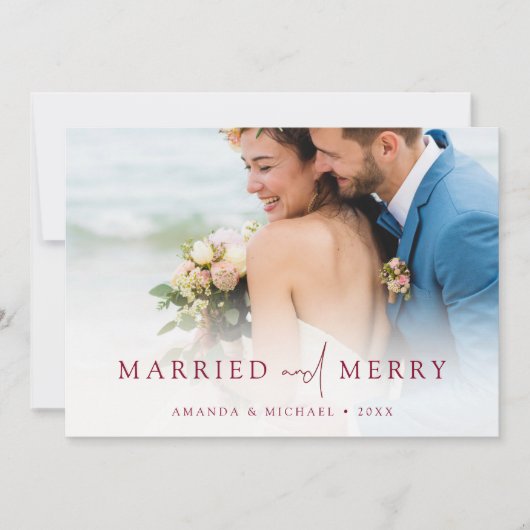 エレガントメリー結婚したと写真 シーズンカード (正面)