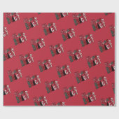 エレガントメリー&ブライトホリデー ラッピングペーパー (フラット)