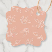 エレガントメロ葉ククの結婚 フェイバータグ (裏面)