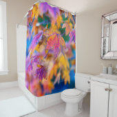 エレガントメ日本のデ葉ス シャワーカーテン (インサイチュ)