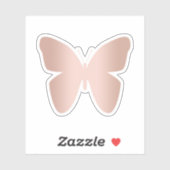 エレガントモダンかわいらしバラ金ゴールドバター シール (シート)