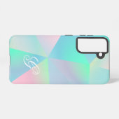 エレガントモダンイニシャル SAMSUNG GALAXYケース (裏面横)