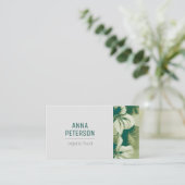 エレガントモダンオーガニックヴィンテージ 名刺 (スタンド正面)