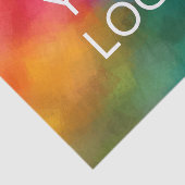 エレガントモダンカスタムテンプレートここにロゴ 薄葉紙 (詳細)