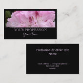 エレガントモダンカスタムプロフェッショナル 名刺 (正面/裏面)