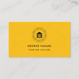 エレガントモダンカスタムロゴミニマリストシンプル 名刺