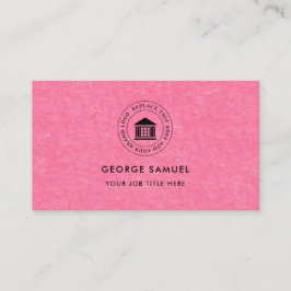 エレガントモダンカスタムロゴミニマリストシンプル 名刺