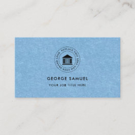 エレガントモダンカスタムロゴミニマリストシンプル 名刺