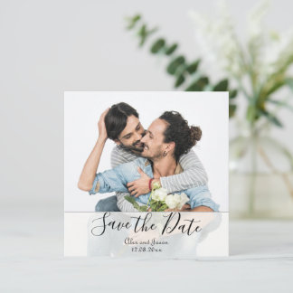 エレガントモダンカスタム写真の更新日結婚の